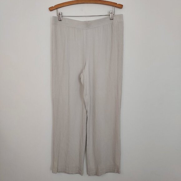 Babaton Aritzia Tribute Cream Pull On Pants Size Large - Picture 5 of 11